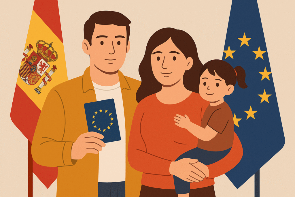 Reagrupación familiar en régimen comunitario